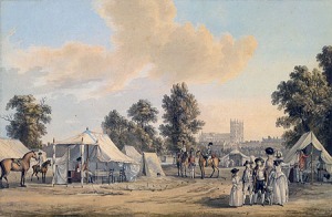 Encampment in St. James's Park 1780